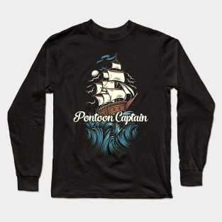 Pontoon Captain - Respect Long Sleeve T-Shirt